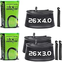 Amazon.com : 1 Pack 26x4.0+2 Pack 26x3.0 Fat Tire Tube with