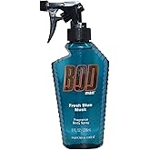 Parfums de Coeur BOD Man Fresh Blue Musk Fragrance Body Spray 8 oz