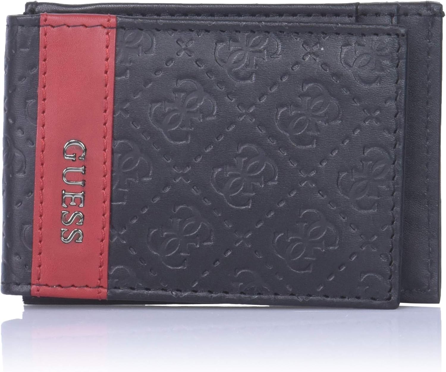 GUESS Herren Front Pocket Wallet Geldbrse, anthrazit, Einheitsgröße