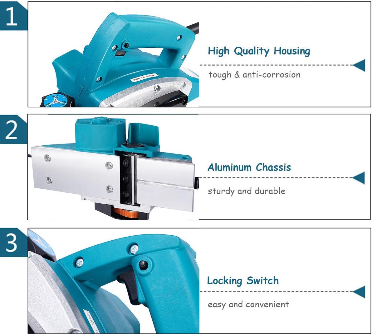Goplus SU-ET1123-110V Electric Hand Planers product image 5