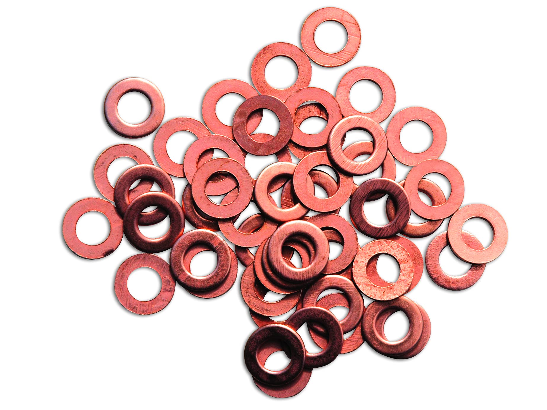 PowerTec 91967 Copper Washers for Tec-Spot Welder 100pc