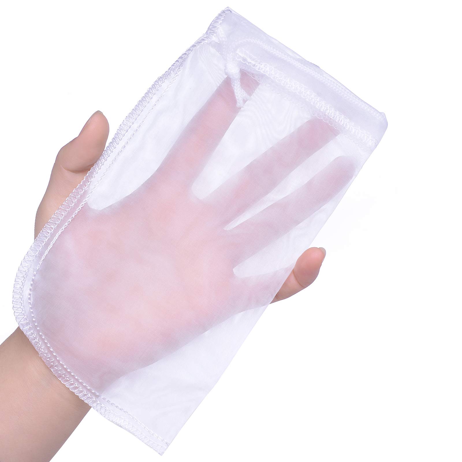 Photo 1 of ALEGI 180 Micron Aquarium Filter Media Fine Mesh Bag, 8" by 4" Small Resin Filters Media Bags for Fish Tank (8"*4"(4Pcs))