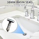 Fuitke 38mm Pop Up Sink Plug Rubber Seals 6pk O-Rings Gasket Washers Bath Drain view 5