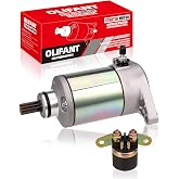 Starter for Arctic Cat 250 300 1998-2005 / Suzuki King Quad 300 1991-2002 | For Suzuki Quadrunner 250 1987-2002 3545-003 3545-017 31100-19B00 31100-19B11 31100-19B12 31100-19B20
