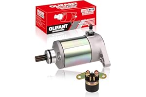 Starter for Arctic Cat 250 300 1998-2005 / Suzuki Quadrunner 250 1988-2002 King Quad 250 300 LT-F250 LT-F300F 250cc 300cc LT-4WD 2WD 4WD OLIFANT