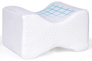 UJPFEO Knee Pillow for Side Sleepers, Leg Pillow Relief for Sciatica, Back, HIPS, Knees, Joints Between Legs Adults | Knee Surgery Gifts