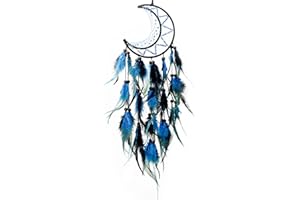 WisePoint Dream Catcher Wall Decor, Dream Catcher Kit with Feathers and Beads Pendant, Dream Catcher for Girls, Handwoven Dre