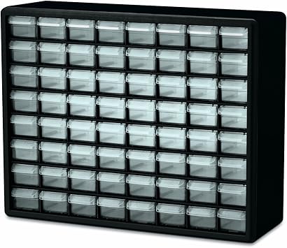 Akro Mils 10164 64 Drawer Plastic Parts Storage Hardware And Craft