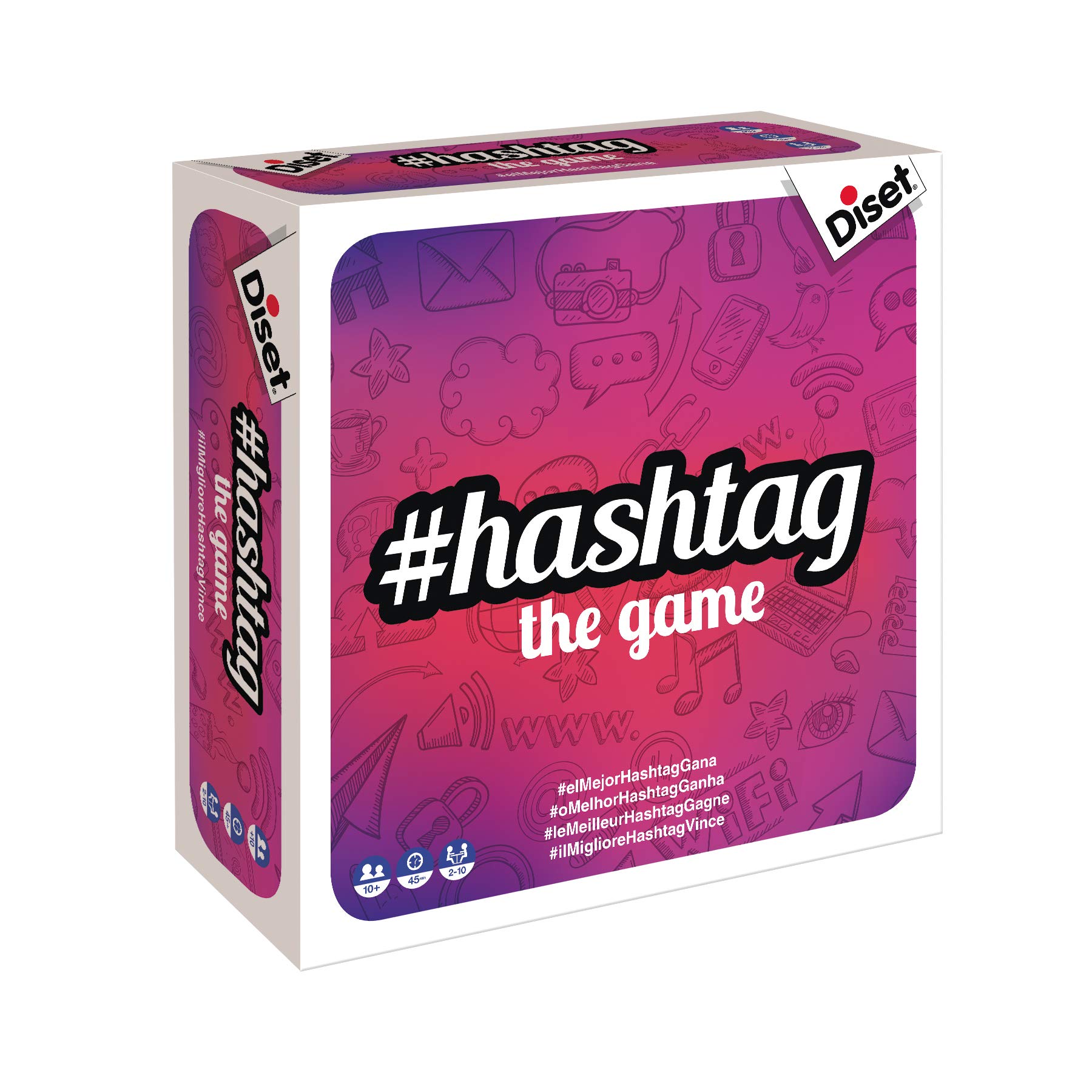 Diset – Game Of Words, Fuchsia (23)