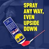 WD-40 Multi Use Lubricant Spray 450ml Smart Straw - Precision 2mm/ Wide view 6