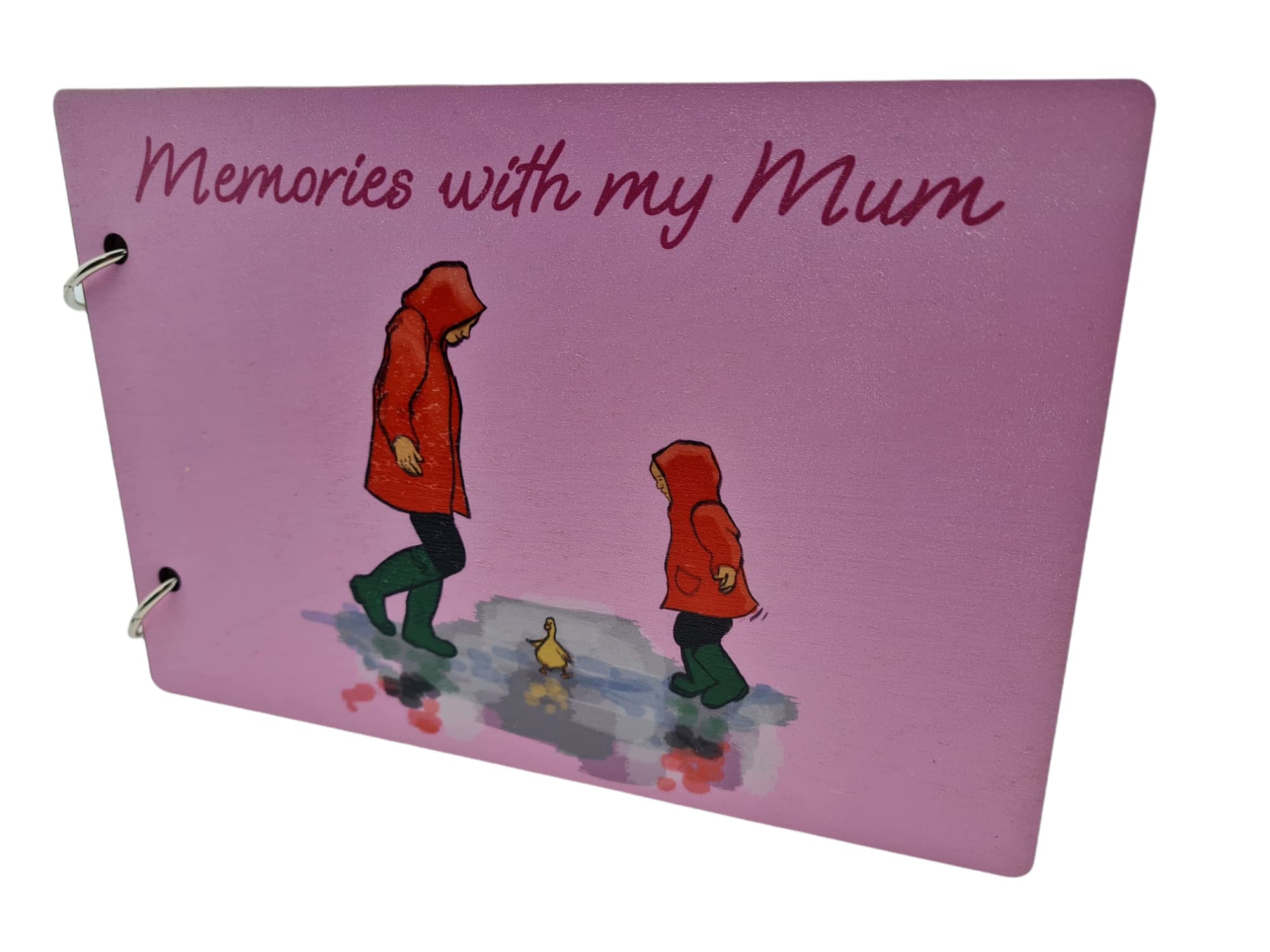 Memories with My Mum Scrapbook, Gift Idea for Mum (uv247-scrap-memomum)