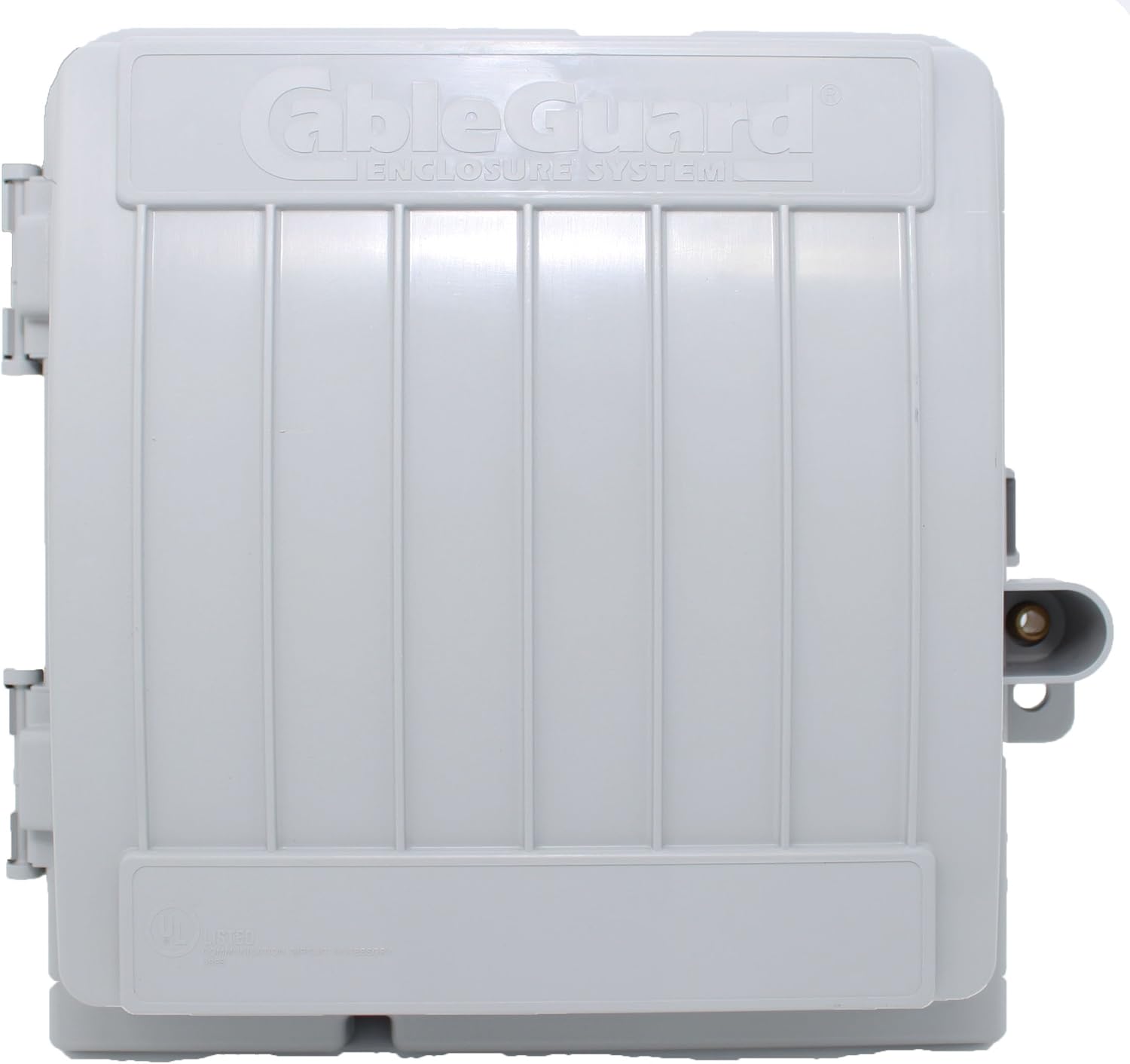 CableGuard CG1000XL Coax Demarcation Enclosure Outdoor Waterproof