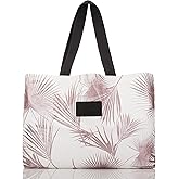 ALOHA Collection Holo Holo Tote Bag - Splash-Proof Bag - Reversible Tote for Beach & Travel - Easy to Clean (23" x 13.5")