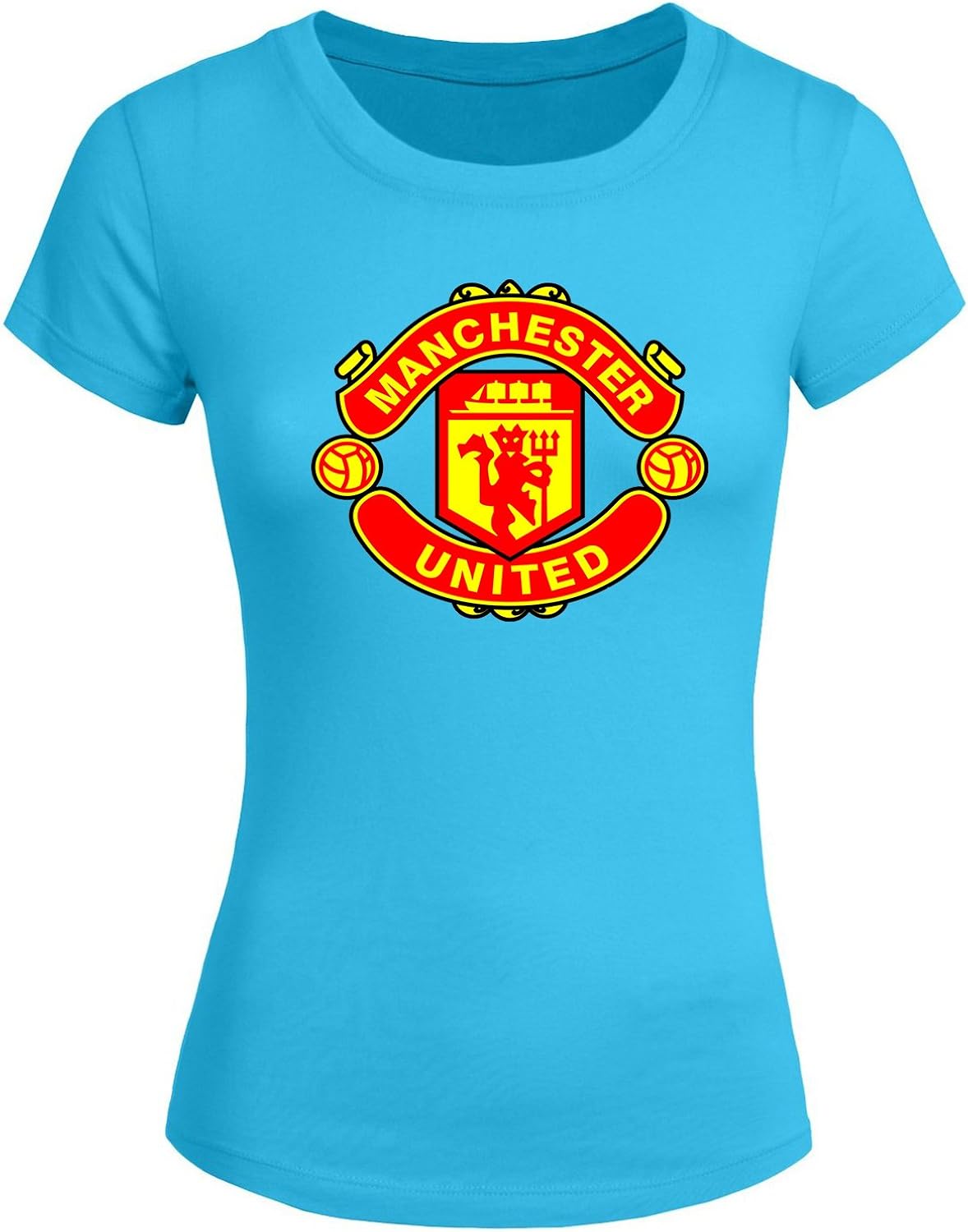manchester united 2016 For Women's Printed Short Sleeve tops Tshirts