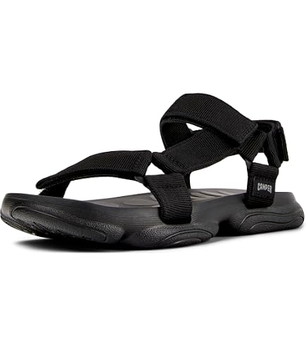 Camper Match Mens 46 US 13 Black Vibram Strap Tech Outdoor Sandals Amazon.com | Camper, Match, Men Sandal, Black, 6,5 | Sport  main image 4