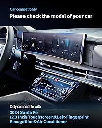 For 2025 Santa Fe Screen Protector - 2024-2025