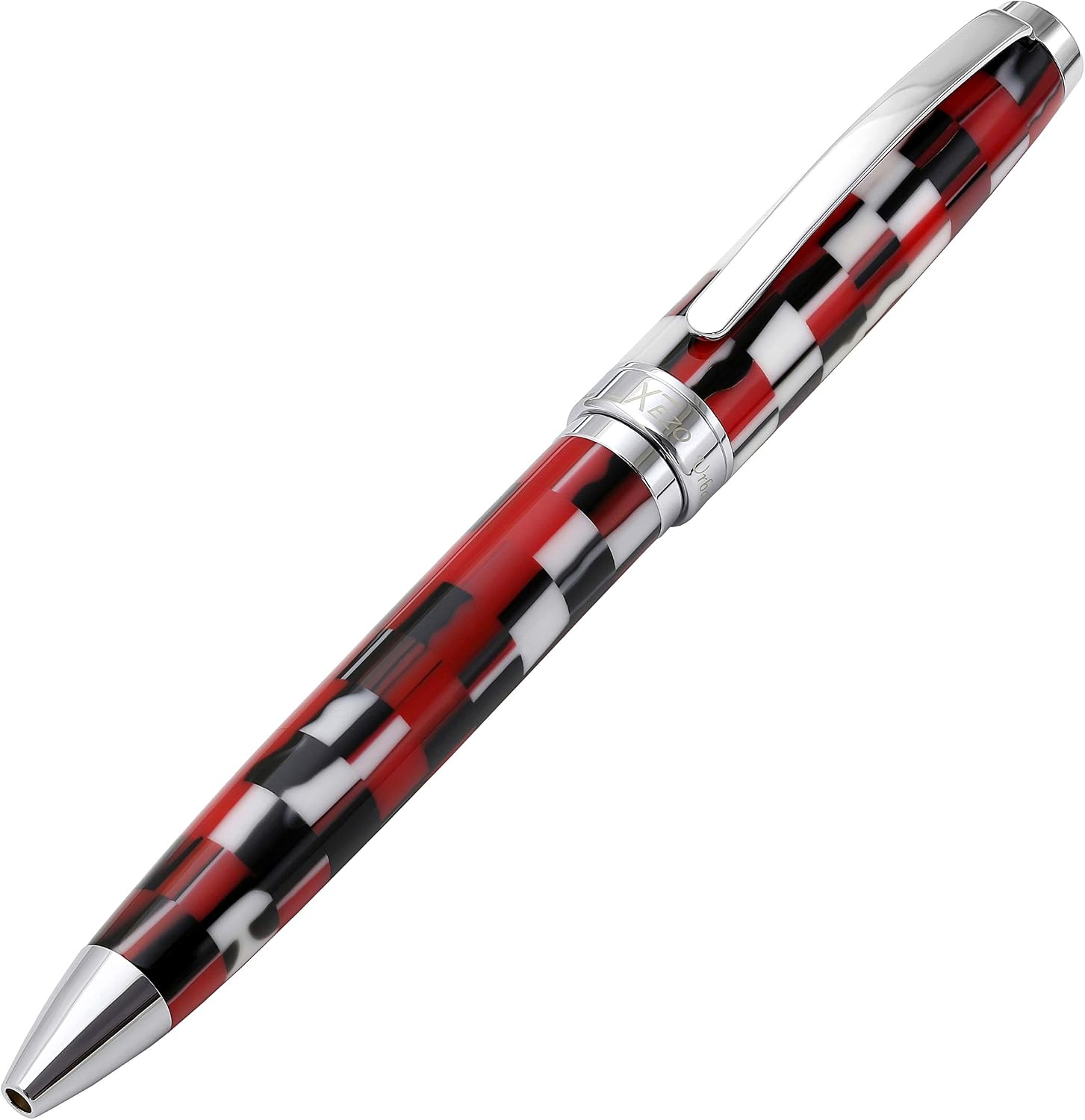 Xezo Urbanite II Ballpoint Pen, Medium Point. Sporty Red, Black - Image 3