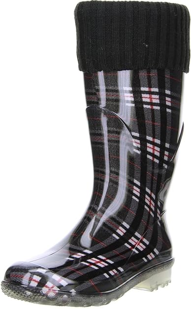 G & G Damen Gummistiefel gefüttert Mehrfarbig