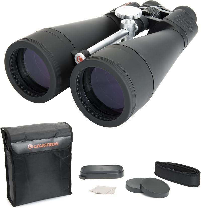Celestron SkyMaster 20x80 Binoculars Porro BaK-4 Multi Coated Optics Case