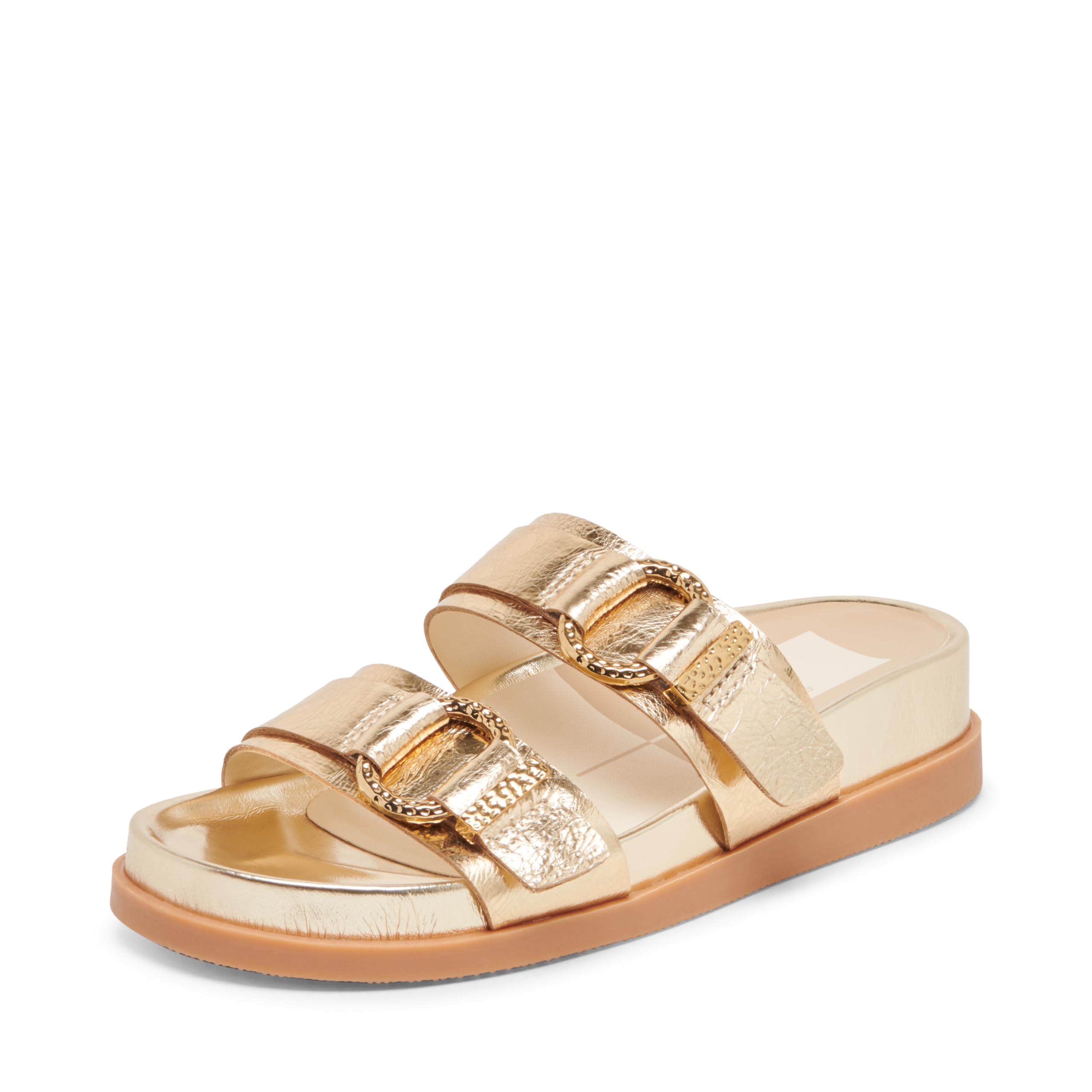 Dolce Vita Women’s Soya Sandal, Gold, 7