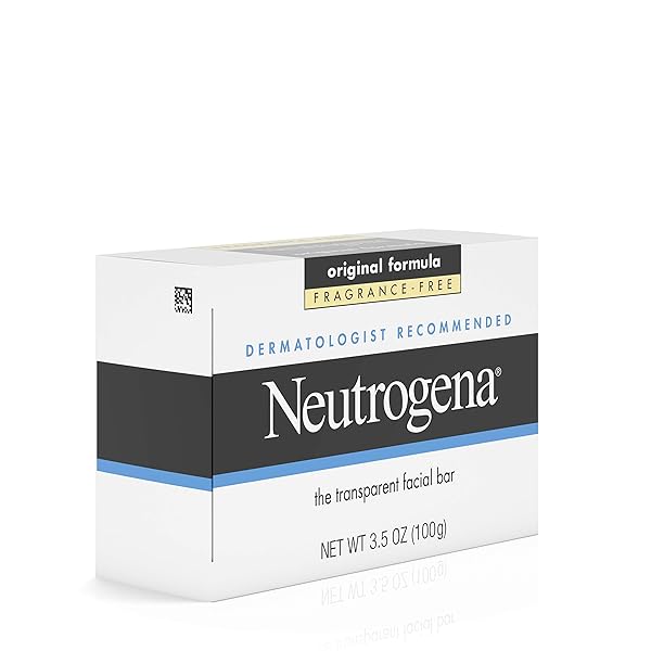 NEUTROGENA FACE CLEANSING BAR – FRAGRANCE FREE – 3.5 OZ