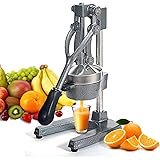 ZENY Commercial Grade Hand Press Manual Juicer - Home Restaurant Fruit Juice Squeezer - Citrus Squeezer for Lemons Limes Pome
