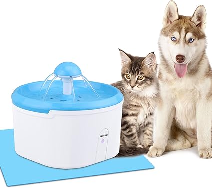 Aemiao 22 L Distributeur Fontaine Deau Automatique Animaux Domestiques Intelligent Induction Infrarouge Fontaine à Eau Chat Chien Fontaine De Chat