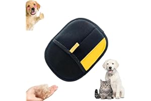 Reusable Pet Hair Remover Glove – Washable Grooming Brush for Dogs & Cats, Gentle Fur Removal Tool for Shedding Pets (1PCS)