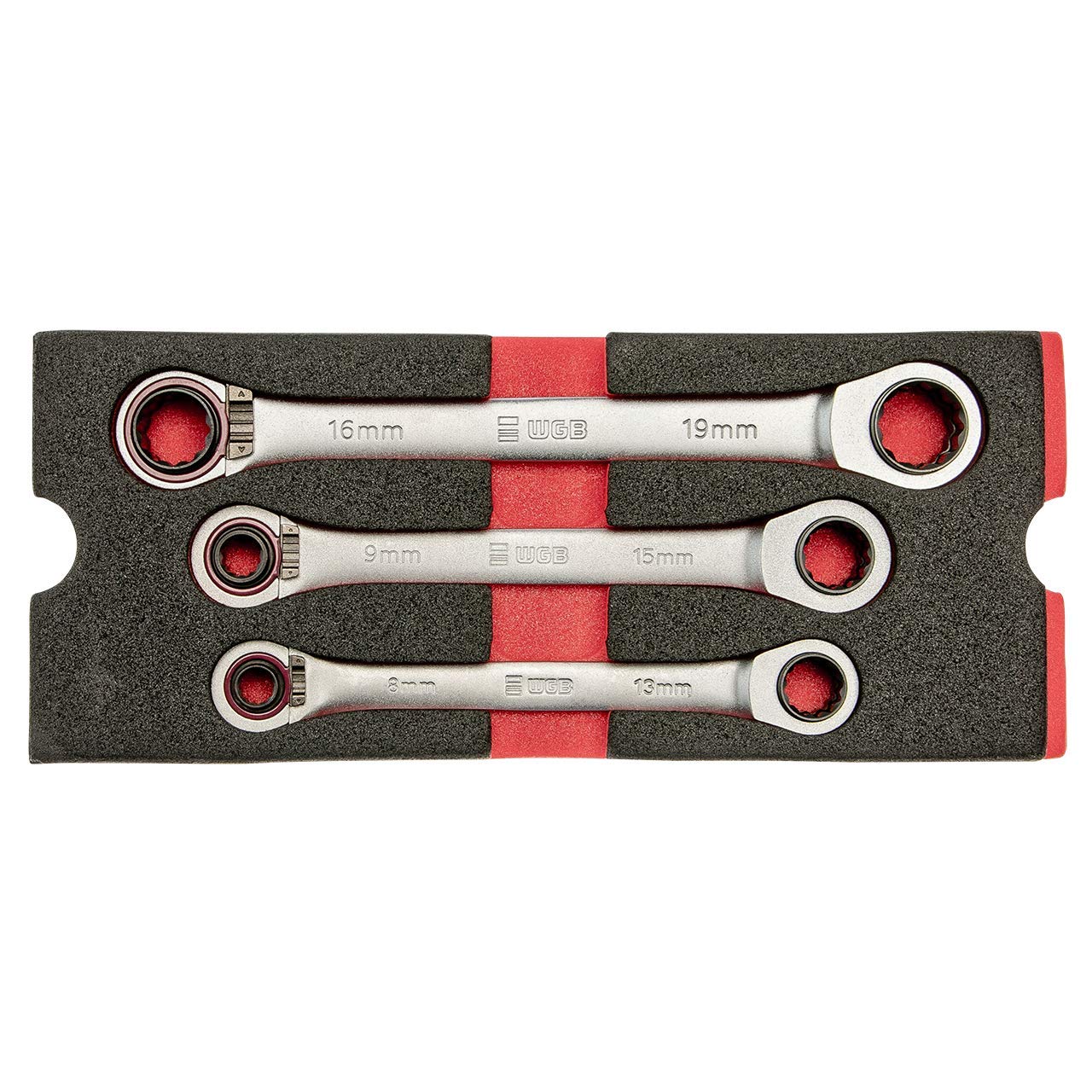 Modul 4 in 1 Doppelring-Ratschenschlüssel | No.6400 | WGB MOFLEX