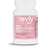 Amazon Brand - Revly One Daily Women's Probiotic, Support Urinary Tract and Vaginal Health, 50 Billion CFU (7 strains), Lacto