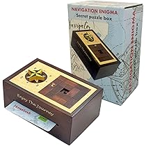 Puzzle Box, Wooden Puzzle Box, Secret Box, Puzzle Holder, Escape