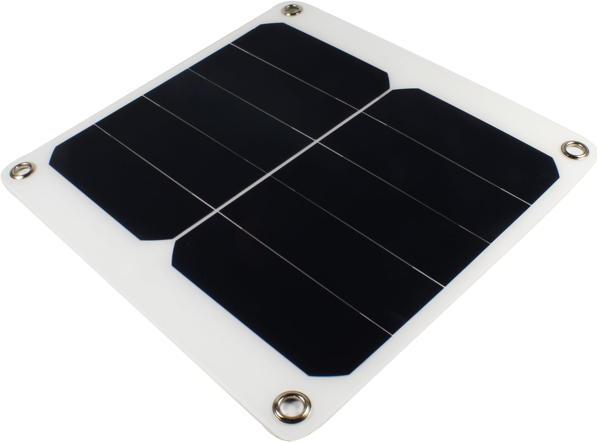 Peakstrom 5W Solar Panel 5V 6'' Ventilator Roof Fan for Camping Caravan Boat RV Greenhouse Air Moving