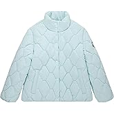 Juicy Couture Girls Coat, Faux Fur Hooded Winter Jacket, Warm Padded Parka Hoodie, Kids Heavyweight Winter Coat