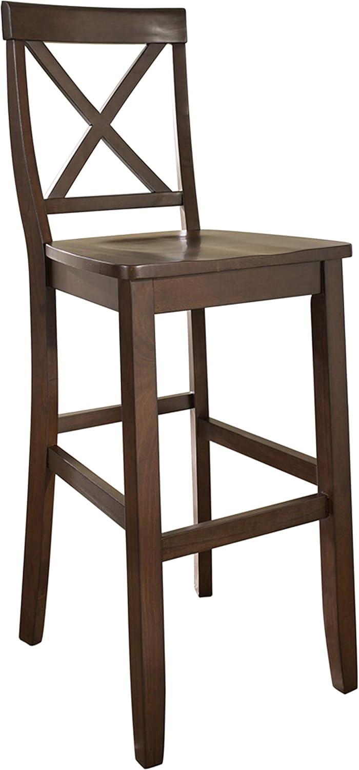Amazon.com: Crosley Furniture X-Back Bar Stool (Set of 2), 30-inch