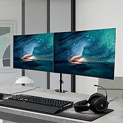 Pholiten Dual Monitor Stand for 13-32inch