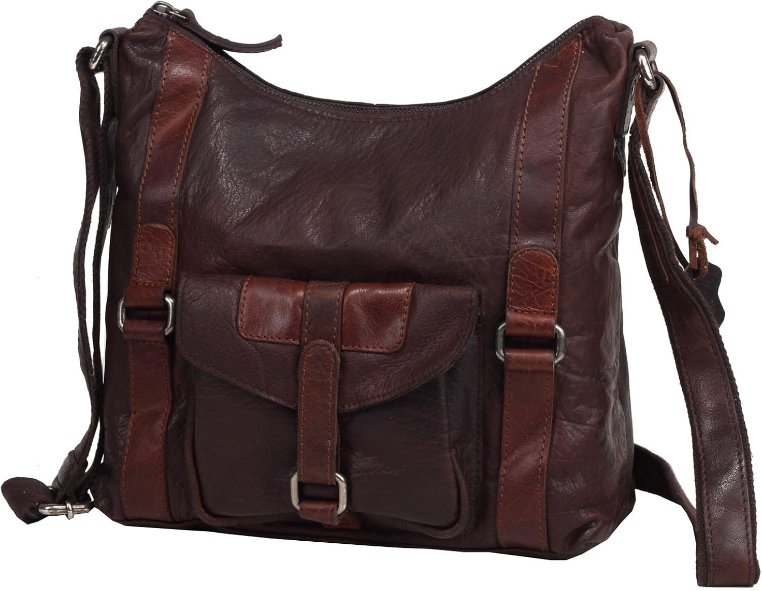 Spikes & Sparrow Women's CrossBody Bag Brown BROWN Amazon.co.uk Clothing