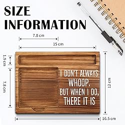 I Don't Always Whoop Sticky Note Holder, Funny