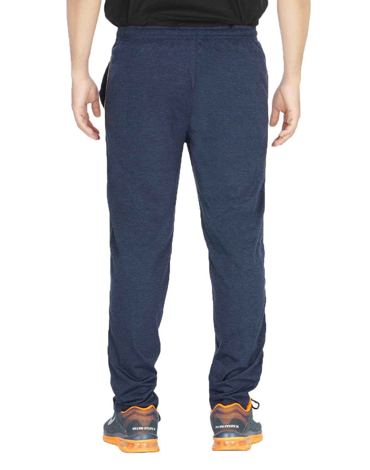 yo republic mens cotton track pant combo offer (pack of 2)