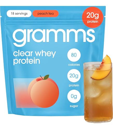 Amazon.com: GRAMMS Clear Protein Powder | 20G Whey Isolate
