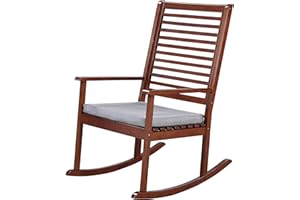 Lennox Furniture Rocking Chair with Free Seat Cushion Cherry