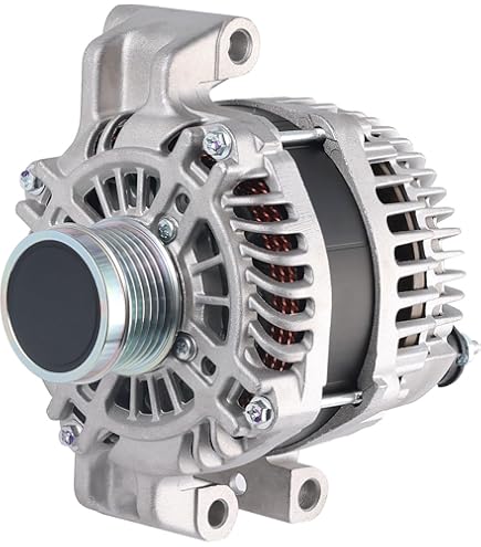 160 Amp Alternator Compatible With Jeep Cherokee, Compass, Renegade, Ram ProMaster 2.4L - Replaces 56029624AB, 56029624AA
