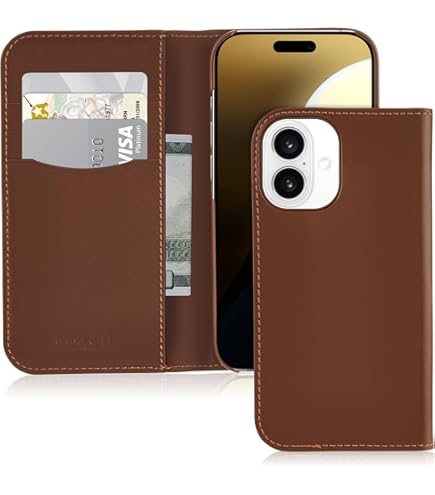 Coach Signature Leather Two Piece Detachable Wallet Folio iPhone