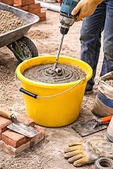 ProDec Heavy Duty Yellow 14 Litre Plastic Builders Bucket 3 Gallon view 5