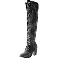Altas negras tacon de Botas para Mujer | FASHIOLA.es