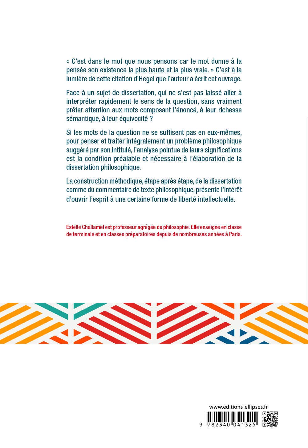 La Dissertation Et Le Commentaire De Texte En Philosophie La Methode Pas A Pas Corriges Guides Challamel Estelle Amazon Com Books