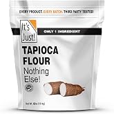 It's Just - Tapioca Flour (Starch), Natural Thickener, Non-GMO, Gluten Substitute, 4lbs