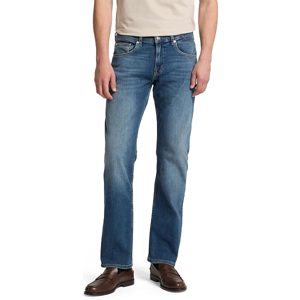 Jean Homme Seven 7 For All Mankind Taille 34 - Coupe Droite - Fermeture Bouton - Occasion Très Bon état