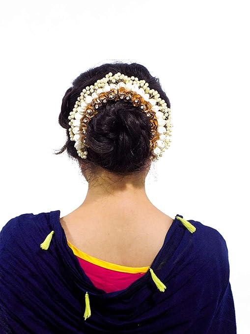 Buy Aasa Hair Flower South Indian Veni Gajra Wedding Wear Gajra