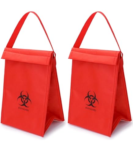 Amazon.com: Comfort Axis Biohazard Specimen Transport Bags