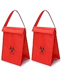 QWORK Medical Specimen Transport Bag, 2 Pack